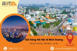 Gửi hàng từ Hà Nội đi Bình Dương