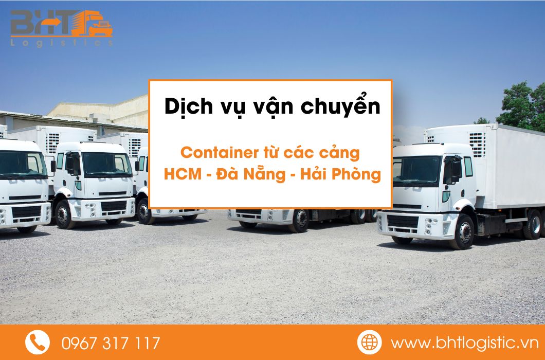 dịch vụ vận chuyển container nội địa