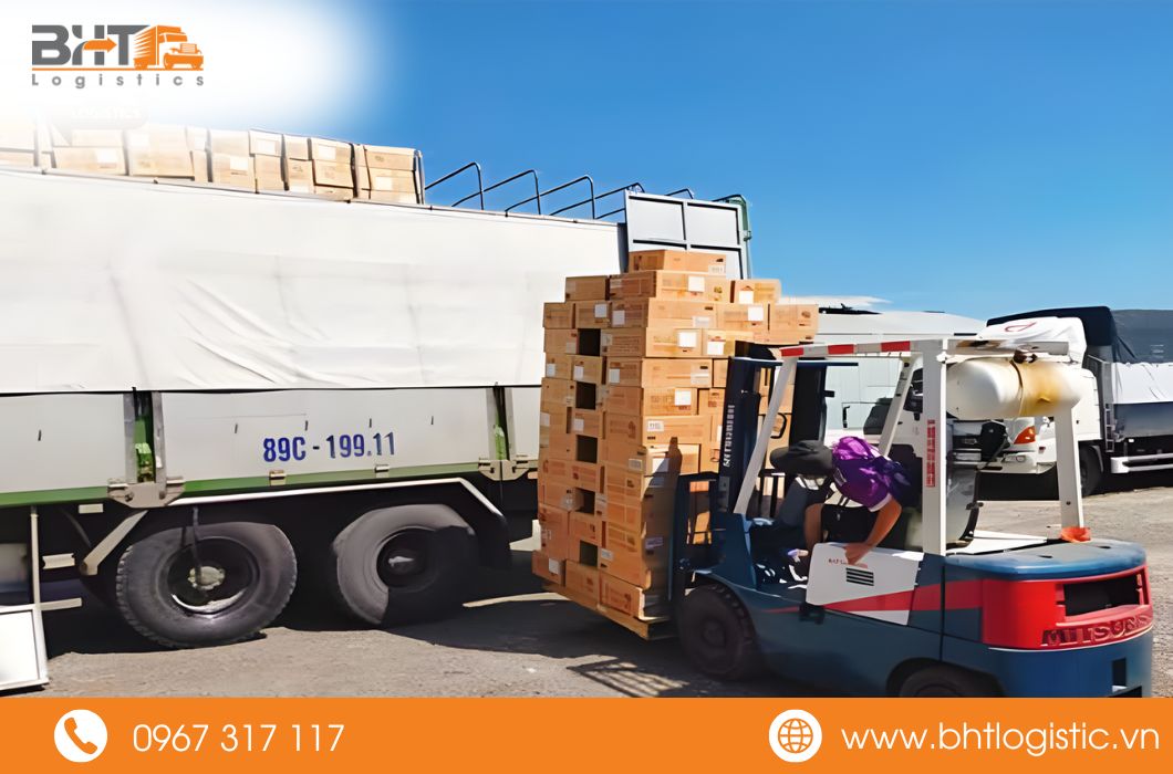Dịch vụ vận chuyển hàng cồng kềnh tại BHT Logistics