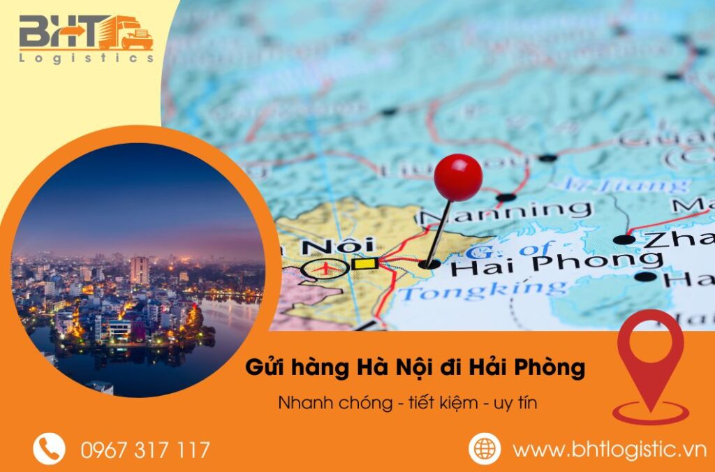 Gửi hàng từ Hà Nội đi Hải Phòng